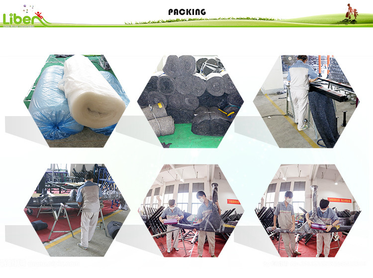 Packing of tramoline park supplier